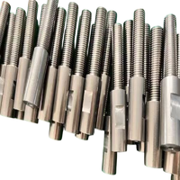 Adaptateurs et coupleurs en acier inoxydable usinés CNC, système hydraulique, pièces de précision personnalisées usinées par électroérosion à fil 5 axes, SS304 SS316