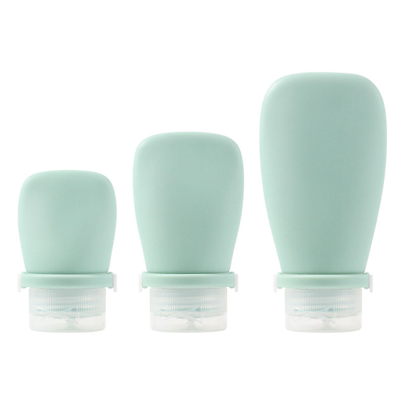 ขวดรีฟิลซิลิโคนสีเขียว