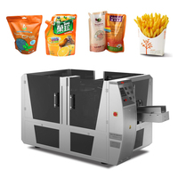 Máquina de embalaje de masa de India, bolsa con cremallera de pie automática, Samosa