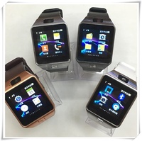 Relojes Inteligentes Android DZ09 Personalizados con Logotipo, Económicos, para Hombre y Mujer, Diseño ODM, Correa de Acero, Color Oro Rosa, Reloj Digital para Estudiantes, Compatible con iPhone, 2026
