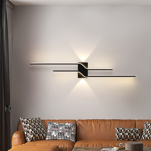 <span class=keywords><strong>Applique</strong></span> murale de fond de luxe <span class=keywords><strong>Art</strong></span> <span class=keywords><strong>Nouveau</strong></span> corps en fer avec lumière LED pour chambre à coucher chevet hôtel salon maison bureau décor - Product Image 4