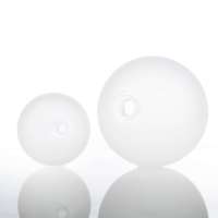 Globe en verre de Borosilicate soufflé clair fait à la main avec le style industriel enduit fait sur commande du fil G9 pour les lampes d'intérieur d'éclairage de plafond
