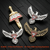 Meilleur fabricant de badges uniformes en métal plaqué personnalisés, épingles à cravate en émail lisse avec thème officiel de club, équipement de chapeau, Pathfinder