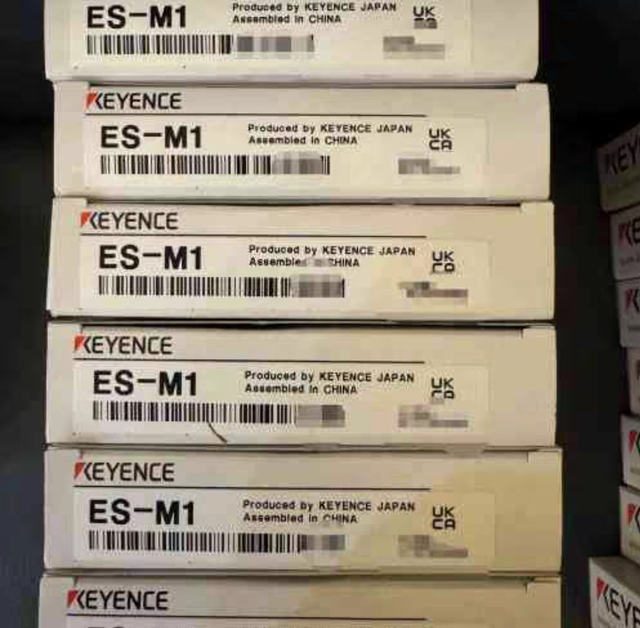 Brand New Original ES-M1 Fiber Optic Amplifier Suitable for Industrial Automation, Equipment Inspection, and Other Occasions