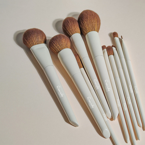 Set di pennelli per il trucco del vestito Beige di alta qualità per il trucco di lusso del pennello di bellezza dell'etichetta privata - Product Image 4