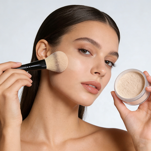 <span class=keywords><strong>Fondotinta</strong></span> in Polvere Libera Liscia e Setosa Marchio Privato 7 Colori Minerale e Waterproof con Funzione Correttore - Product Image 1