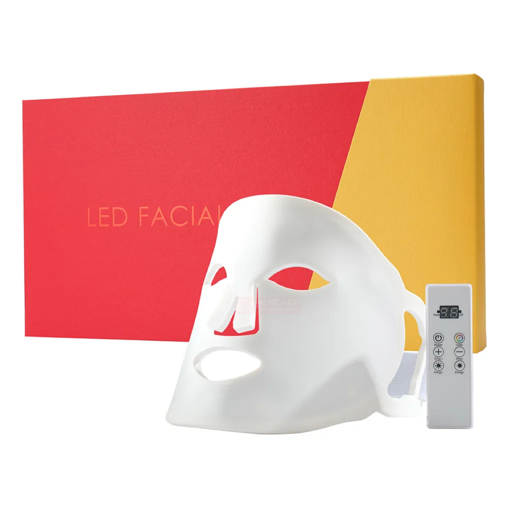 High Quality Flexible Led Light Therapy Mask Skin Care Mask 7 Colors Led Light Face Beauty Mask For Facial Care