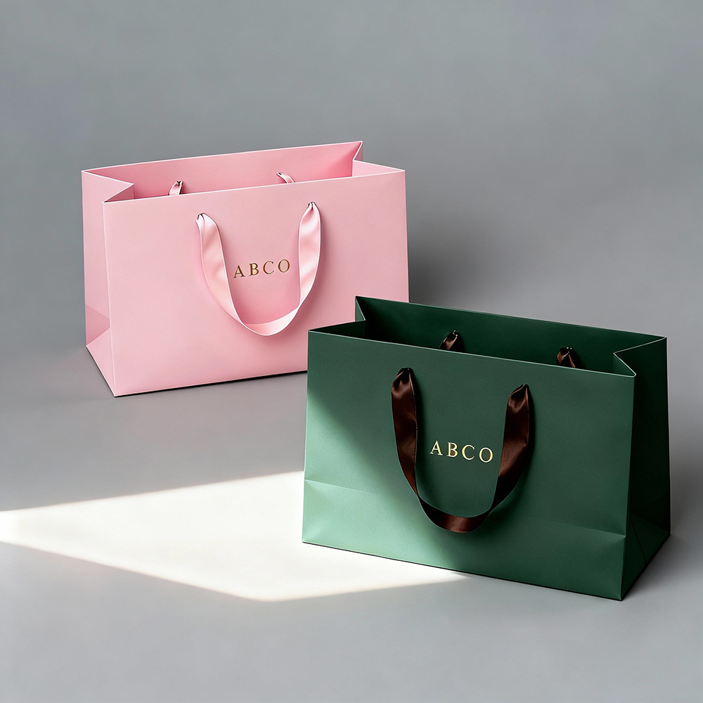 Wholesale Custom Recyclable Perfumed Clothing Paper Gift Bag Recycled Materials Laminated Printing for Candle Perfumed Use