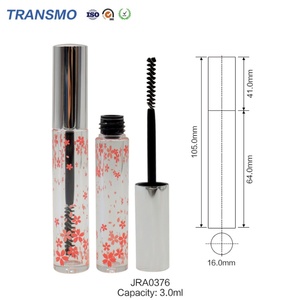 Tubes de mascara transparents, flacons d'eye-liner avec applicateurs, emballages de mascara, tubes d'eye-liner vides, logo de mascara - Product Image 2