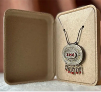 Boîtes à pulpe écologiques personnalisées petites boîtes-cadeaux pour collier bague bracelet boucle d'oreille boîte à bijoux