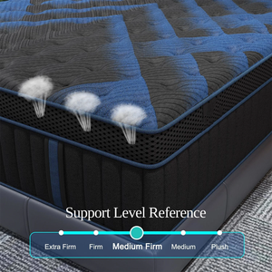 Cooling Contemporary Foam Mattress Twin Size Medium Soft Orthopedic Hybrid Bed Quilted Cotton Fabric Cover 30cm Thickness - Product Image 6