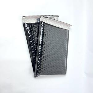 Bright Black Aluminized Film <strong>Bubble</strong> Bag Thickened <strong>Bubble</strong> Envelope Bag Logistics Packaging Express Bags - Product Image 5