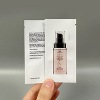 Pochette d'échantillons cosmétiques mini en Mylar, sachet pour lotion, sérum, crème, sachet de thé, petit sachet thermoscellable, sachet d'échantillons cosmétiques