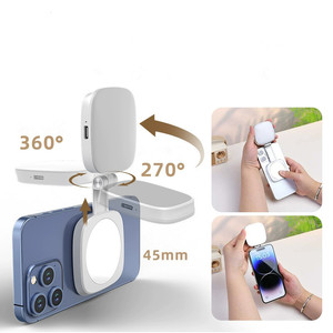 Mini lampe de poche magnétique à absorption pour téléphone, idéale pour les vidéoconférences, les selfies et le maquillage en direct - Product Image 6