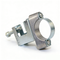 Support de fixation pour tuyau unique en acier inoxydable finition zinc, personnalisable, directement de l'usine, grande quantité, excellent