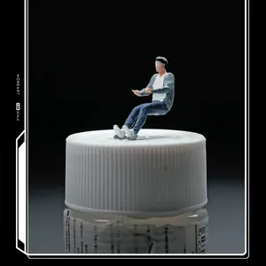 Kicarmod 1/64 quy mô đua Console Diecast mô hình xe mô hình xây dựng công cụ Kit với người đàn ông chơi trò chơi con số cho món quà thu thập - Product Image 4