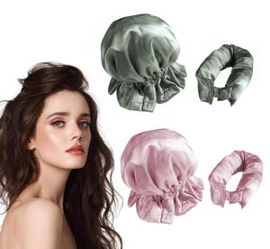 Rouleaux à cheveux sans chaleur en satin, oreiller à rouleaux doux, <span class=keywords><strong>bandeau</strong></span> <span class=keywords><strong>magique</strong></span> sans chaleur, rouleaux à cheveux en satin sans chaleur, rouleaux à cheveux en soie satinée sans chaleur - Product Image 1