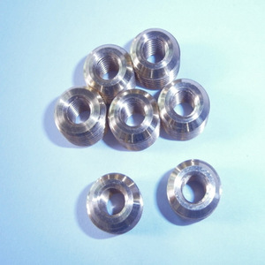 Inserts filetés métriques en acier inoxydable moletés M4 M5 M6, filetage à droite, entièrement filetés, norme DIN - Product Image 1