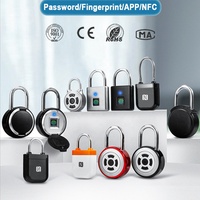 Cadenas intelligent personnalisé par le fabricant, sécurité maximale, mini cadenas à empreintes digitales, cadenas intelligent pour valise de voyage