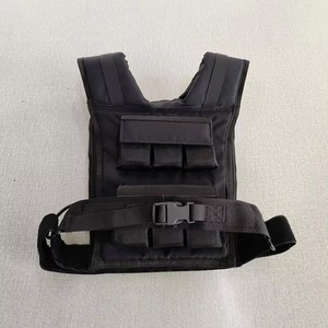 Chaleco con Peso Ajustable, Bloques de Hierro, Placas de Acero, Bolsa de Arena, Material de Nailon Impermeable, Cierre de Cremallera, para Ejercicio al Aire Libre - Product Image 4