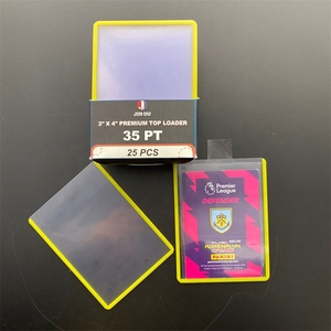 Carte de sport en plastique épais à deux films, taille/couleur personnalisée, JO-LD <span class=keywords><strong>Ultra</strong></span> <span class=keywords><strong>Pro</strong></span> topploader - Product Image 2