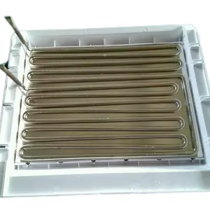 Évaporateur de cuivre de nouvelle conception pour l'évaporateur de glaçon de machine à glaçons de cube de Chine