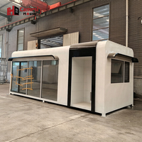 Cammi House – Cabine Contemporaine en Acier Type Apple – Maison Capsule Conteneur – Imperméable et Polyvalente – Espace Résidentiel pour Chambre et Salle de Bain