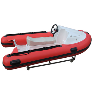 Bateau gonflable de <span class=keywords><strong>jet</strong></span> de <span class=keywords><strong>ski</strong></span> de coque en V <span class=keywords><strong>avec</strong></span> <span class=keywords><strong>volant</strong></span> d'opération de machine 15hp bateau à réaction personnel à vendre - Product Image 3