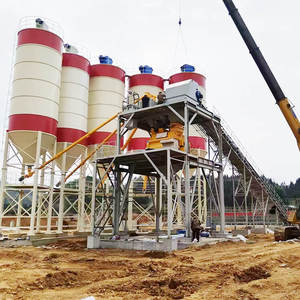 Béton prêt à l'emploi livré chantier de construction usine de mélange par lots de béton sec - Product Image 2