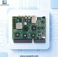 PCBA HDI personnalisé avec microvia HDI pour systèmes autonomes de robotique IA, conforme RoHS, certifié ISO9001, UL, CE