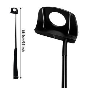 <span class=keywords><strong>Putter</strong></span> <span class=keywords><strong>de</strong></span> <span class=keywords><strong>golf</strong></span> OME <span class=keywords><strong>de</strong></span> niveau tournoi <span class=keywords><strong>de</strong></span> 35 pouces avec tête creuse noire modèle JP050 pour <span class=keywords><strong>un</strong></span> putting précis - Product Image 1