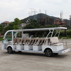 Voiture électrique de tourisme à 4 roues, 8, 11, 14 ou 17 places, véhicule de patrouille pour visites de parcs - Product Image 4