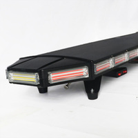 Barres lumineuses LED clignotantes Biaochi 122 cm 48 pouces ambre et blanc compatibles avec les camions de remorquage Hilux et les véhicules d'urgence Chero