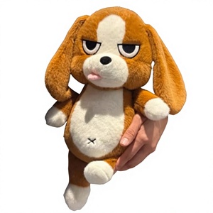 Peluche chien <span class=keywords><strong>Beagle</strong></span> mignon et original, coussin doux, cadeau d'anniversaire pour meilleur ami - Product Image 1