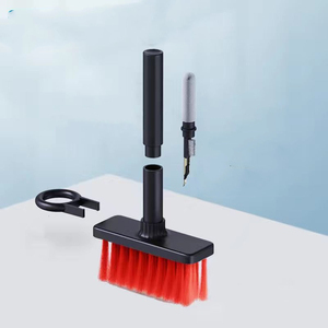 Brosse de nettoyage de clavier amovible 2 en 1, stylo de nettoyage de casque 2 en 1, extracteur de touches, durable, léger, télescopique et réglable - Product Image 2