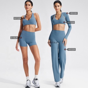 Soutien-gorge de sport personnalisé à dos nageur, effet seconde peau, haute performance, pour femme, pour la course, le yoga, la gym, l'entraînement, le fitness, le <span class=keywords><strong>Pilates</strong></span> - Product Image 6