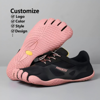 Chaussures légères à cinq doigts pour l'escalade, antidérapantes, à semelle souple, personnalisées en usine, OEM, pour le fitness, style pieds nus, à orteils séparés