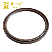 JingYiTe 140*160*10 Joint d'étanchéité de moyeu de roue avant de camion lourd, renforcé PTFE, avec squelette NBR/FKM, pour essieu Dongfeng Tianlong 13T