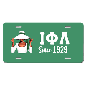 NCNW, le Conseil National des Sororités Noires, Cadeaux et Décorations pour Véhicules, Plaque d'Immatriculation de Voiture en Aluminium Standard, Porte-Plaque d'Immatriculation - Product Image 2