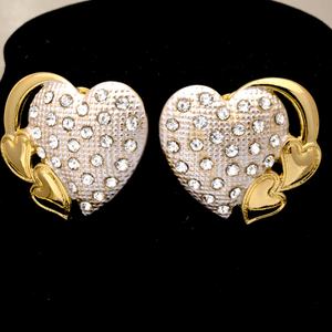 Conjunto de Joyería Nupcial para Fiesta de Bodas, Diseño Clásico de Flores para Mujer, Pulseras de Aleación de Cobre Chapadas en Oro de 14K, Bolsa OPP, Certificado GDTC - Product Image 3