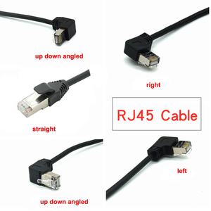 JBLRJ45-SF-RM Jack <span class=keywords><strong>RJ45</strong></span> à montage sur panneau à vis vers prise <span class=keywords><strong>RJ45</strong></span> Câble réseau à angle <span class=keywords><strong>droit</strong></span> - Product Image 6