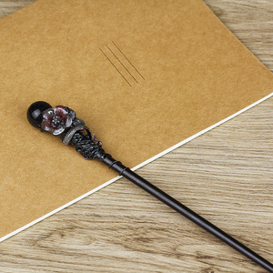 천연 자수정 마법 지팡이 마법사 공주 요정 스타일 내구성 무독성 인기 판매 홈 파티 장식 - Product Image 1