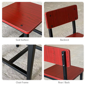 Silla de aprendizaje ergonómica, moderna, resistente y duradera para niños, estudiantes y profesores, ideal para apartamentos, aulas y escuelas secundarias. - Product Image 3