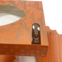 Emballages cosmétiques en carton personnalisés avec logo, fenêtre transparente, impression en relief UV, laminage mat, recyclables