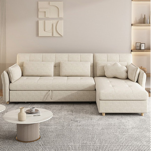 Divano Futon Pieghevole Facile da Montare con Rivestimento Rimovibile e Lavabile e Meccanismo in Metallo Rinforzato per Piccoli Appartamenti - Product Image 3