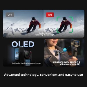 สำหรับกล้อง Action 5 Pro คุณภาพระดับ 4K เหมาะสำหรับการขี่มอเตอร์ไซค์กลางแจ้ง เดินป่า วีล็อก การเดินทาง รองรับความละเอียดสูง บันทึกวิดีโอ 4K ที่น่าทึ่ง - Product Image 2