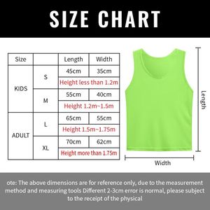 Ademend voetbal trainingsvest, voetbalhesjes, goedkope voetbalvesten, mesh voetbalvesten, voetbalbijen, voetbalshirts - Product Image 6