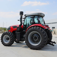 Tracteur agricole diesel 4x4 de 260 CV pour l'agriculture à grande échelle avec attache semoir