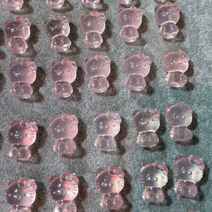 Thạch Anh Hồng Tự Nhiên Chất Lượng Cao Khắc Hello Kitty - Product Image 6