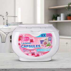 Dosettes de <span class=keywords><strong>lessive</strong></span> 5 en 1 avec perles de parfum 8g, nettoyage en profondeur, capsules de <span class=keywords><strong>lessive</strong></span> écologique hypoallergéniques, approvisionnement en vrac d'usine OEM/ODM - Product Image 1